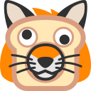 Blobfox Breadsnootgoogly — cartoon emoji for Slack & Discord