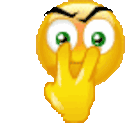 Watching You 3 — cartoon emoji for Slack & Discord