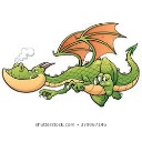 Lazydragon — cartoon emoji for Slack & Discord