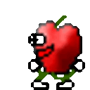 Appledance Red — apple emoji for Slack & Discord