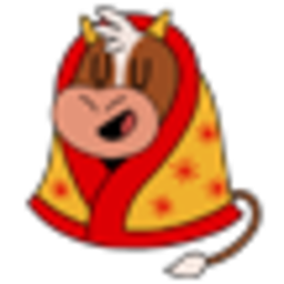 Ox Blanket — cartoon emoji for Slack & Discord (Discord)