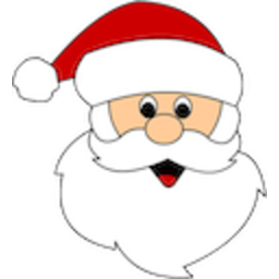 Santa Claus — cartoon emoji for Slack & Discord (Discord)