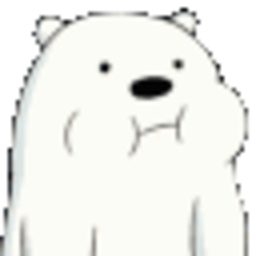 Polarbear Chewing — cartoon emoji for Slack & Discord (Discord)