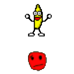 Banana Bounce2 — cartoon emoji for Slack & Discord (Discord)