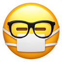 Expressionless With Mask — emoji emoji for Slack & Discord