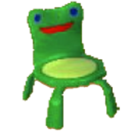 Froggy Chair — cute emoji for Slack & Discord (Discord)