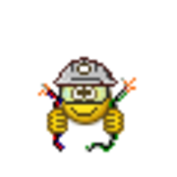 Electrician — cartoon emoji for Slack & Discord (Discord)