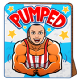Pumped — cartoon emoji for Slack & Discord (Discord)