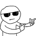 Fingerguns — cartoon emoji for Slack & Discord