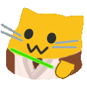 Meow Jedi — cartoon emoji for Slack & Discord