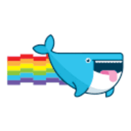 Nyan Whale Offerzen — whale emoji for Slack & Discord (Discord)
