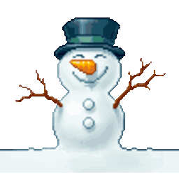Snowman 5 — cartoon emoji for Slack & Discord (Discord)