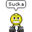 Sucka — cartoon emoji for Slack & Discord