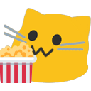 Meow Popcorn2 — cat emoji for Slack & Discord