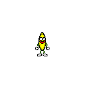 Banana Dance 4 — cartoon emoji for Slack & Discord