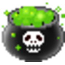 Poisonous Cauldron — potion emoji for Slack & Discord