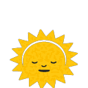 Blob Sun — cartoon emoji for Slack & Discord