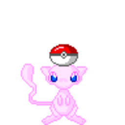 Mew Pokeball — pokemon emoji for Slack & Discord (Discord)