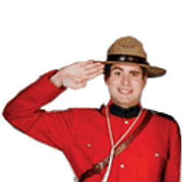 Salute Canada — salute emoji for Slack & Discord (Discord)