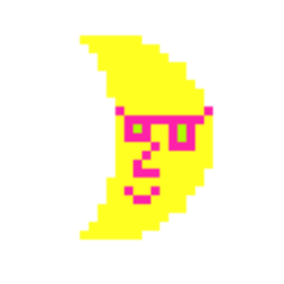 Happy Moon — cartoon emoji for Slack & Discord (Discord)