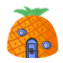 Spongebob Pineapplehouse — cartoon emoji for Slack & Discord