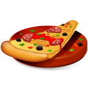 Pizza 3 — food emoji for Slack & Discord