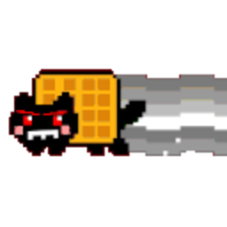 Evil Nyancat — cartoon emoji for Slack & Discord (Discord)