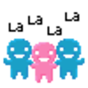 Lalala 2 — character emoji for Slack & Discord