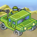 Army Tank 3 — cartoon emoji for Slack & Discord