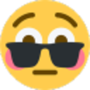 Flushed Cool — emoji emoji for Slack & Discord
