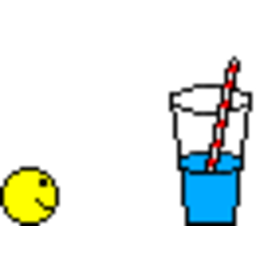 Tall Water Glass — yellow emoji for Slack & Discord (Discord)