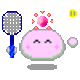 Pinkkao Tennis — cute emoji for Slack & Discord (Discord)