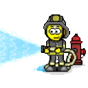 Fireman — cartoon emoji for Slack & Discord