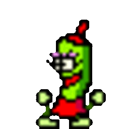 Pepperdance Green2 — cartoon emoji for Slack & Discord (Discord)