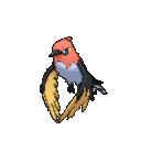 Bird Fly — cartoon emoji for Slack & Discord