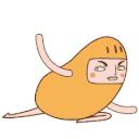 Almond Stretch — cartoon emoji for Slack & Discord