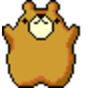 Dancing Bear 2 — cartoon emoji for Slack & Discord