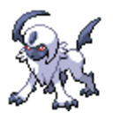 Absol Pokemon — cartoon emoji for Slack & Discord