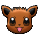 Eevee Face — cartoon emoji for Slack & Discord