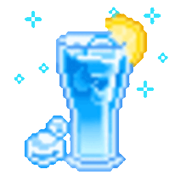 Blue Drink — cartoon emoji for Slack & Discord (Discord)
