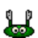 Jump Green — cartoon emoji for Slack & Discord