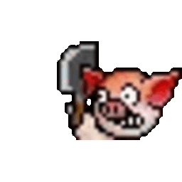 Piggy Knife — cartoon emoji for Slack & Discord (Discord)