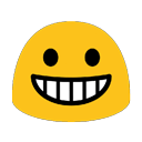 Blob Grin — happy emoji for Slack & Discord