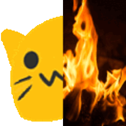 Meow Fire — cartoon emoji for Slack & Discord (Discord)