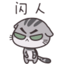 Kitty Poof — cartoon emoji for Slack & Discord