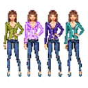 Fashion — cartoon emoji for Slack & Discord