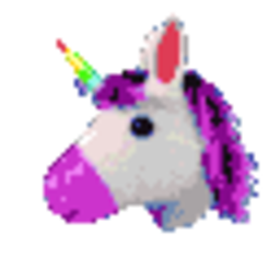 Unicorn Nod — cartoon emoji for Slack & Discord (Discord)