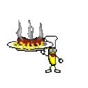 Banana Cooking — cartoon emoji for Slack & Discord