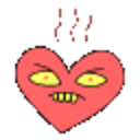Angery Heart — angry emoji for Slack & Discord