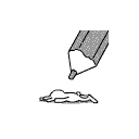 Pencil Poke — art emoji for Slack & Discord
